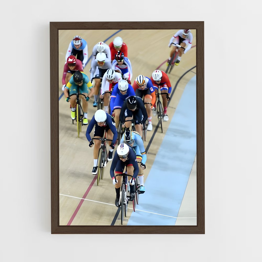 Poster Olympic cycling – affiche Cyclisme (vue 5)
